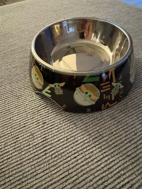 Baby Yoda Stainless Steel Pet Bowl from Chewy